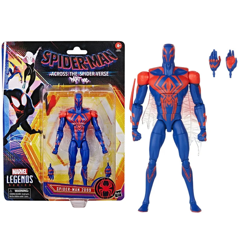 Hasbro Deadpool 80 aniversario limitado Spider Man Venom Kraven 2099 Peter Parker leyenda figura de acción colección de modelos de Anime