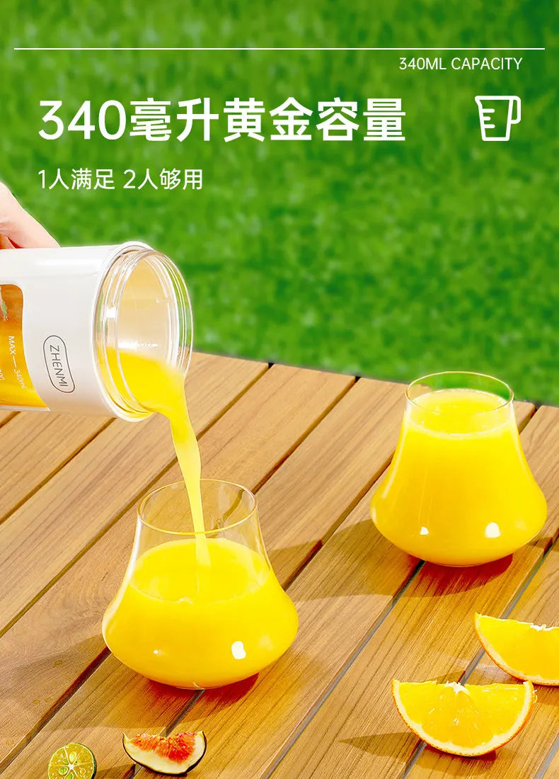 Exprimidor Portátil Inalámbrico Multifuncional para Jugos
