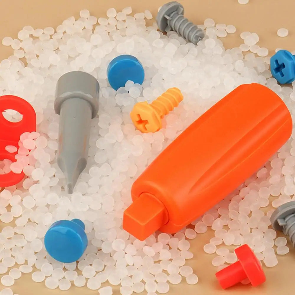 Set de Herramientas de Juguete para Niños con Taladro y Tuercas