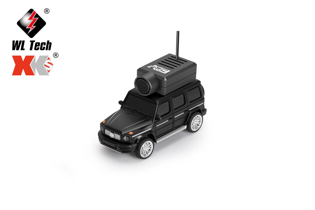 Mini Coche RC 1:64 WLtoys con Cámara FPV HD y Giroscopio