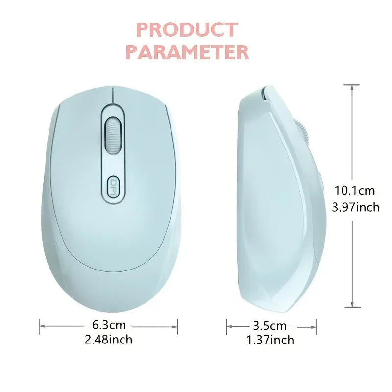 Ratón fotoeléctrico ergonómico más vendido, compatible con Bluetooth 2.4G, ratón inalámbrico adecuado para juegos de oficina y portátiles.