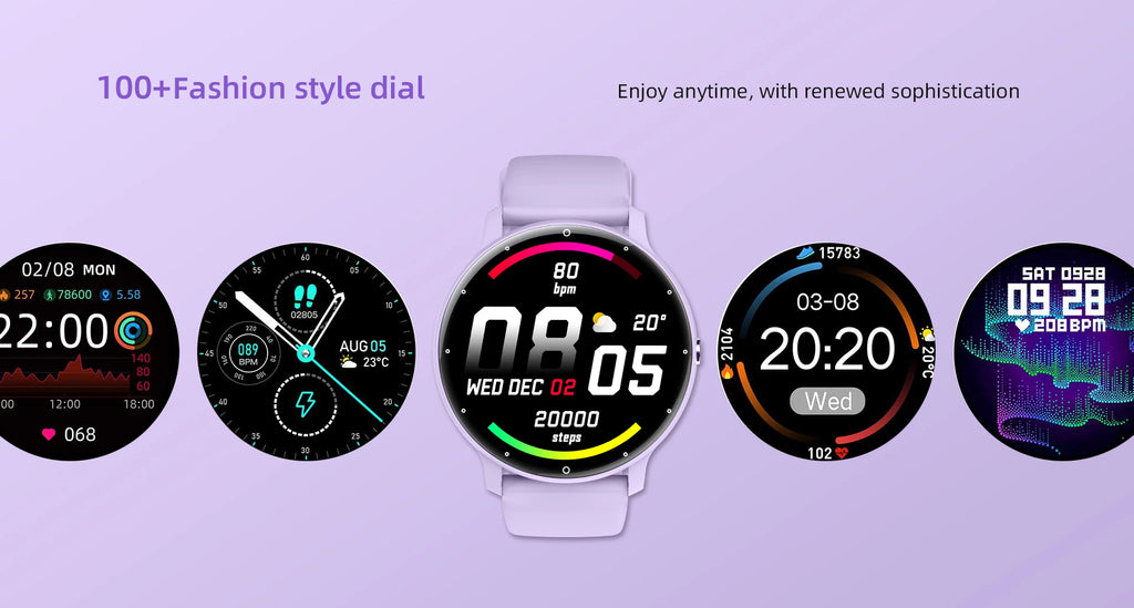 LIGE Reloj Inteligente Táctil IP68 Bluetooth