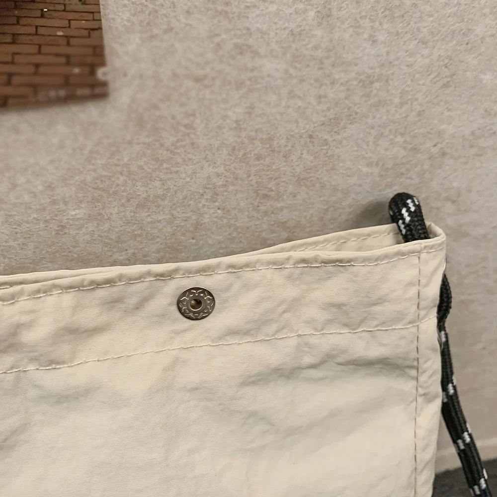 Bolso Bandolera de Nailon, Mini Bolso para Teléfono, Multifuncional, Cuadrado, Bolso de Hombro, Bolso Bandolera, Bolso de Lona, Bolso Mensajero