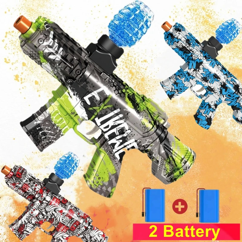 Pistola Eléctrica de Bolas de Gel M416 para Juegos al Aire Libre