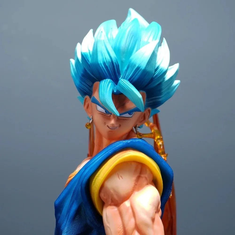 Figura de Anime Dragon Ball de 38 cm/14,96 pulgadas, Figura de Acción de Vegetto, Estatua de PVC, Adorno de Escritorio, Modelo Coleccionable, Juguetes, Regalos