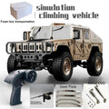 Coche RC Militar C8835, 2.4G 4WD 1:14, Vehículo de Escalada Todoterreno