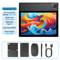 Tablet BAKEN 10 pulgadas Android 15, cuatro núcleos, 12 GB + 64 GB, WiFi 6