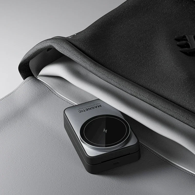 Soporte de Carga Inalámbrico Magnético 3 en 1 Plegable para Magsafe iPhone 16 15 14 13 Apple Watch 2-9 Airpods Pro, Estación de Carga Rápida