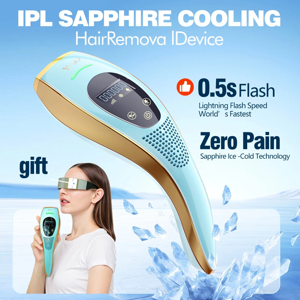 Depiladora Láser IPL Permanente Indolora