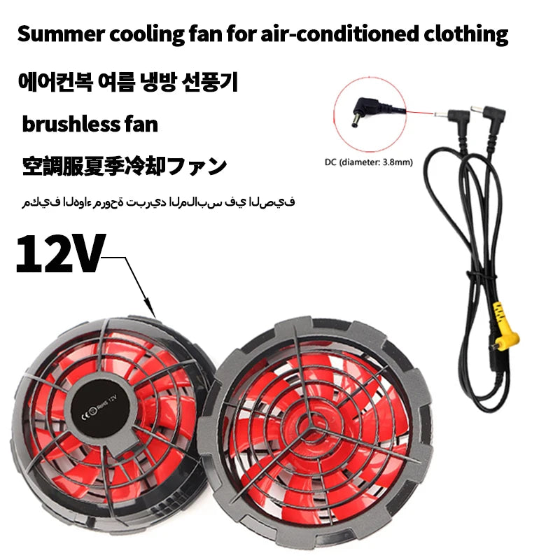 Ventilador para Chaleco de Refrigeración