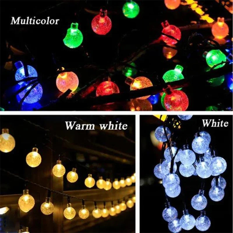 Guirnalda Solar de Luces de Hadas para Jardín