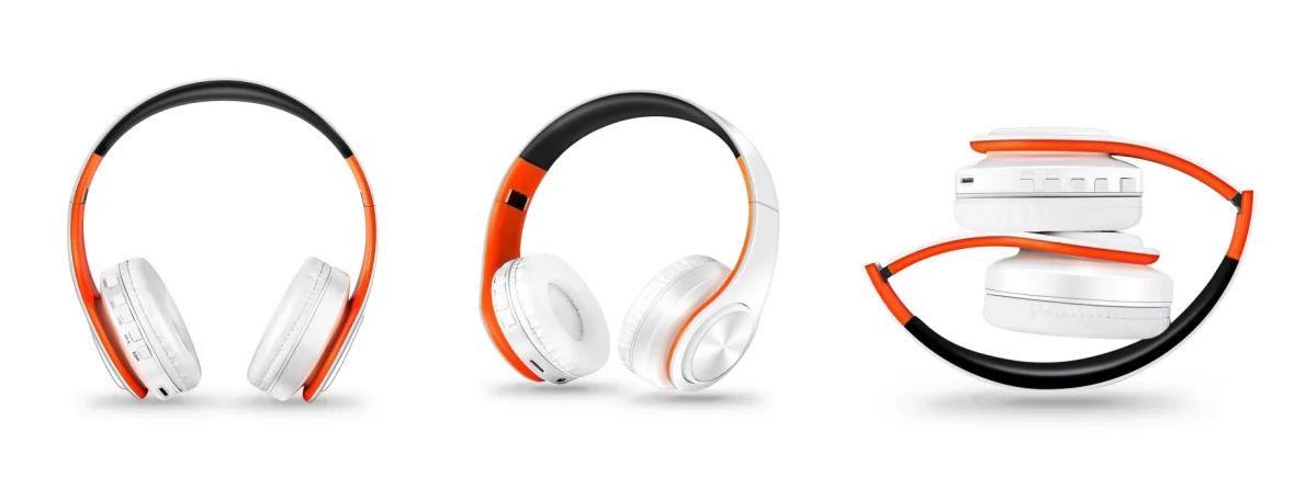 Auriculares Bluetooth 5.3 Inalámbricos con Micrófono y Radio FM
