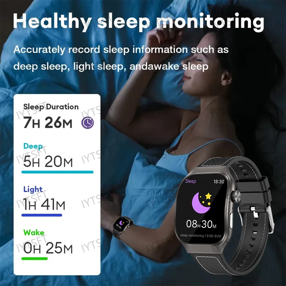 Reloj inteligente LAXASFIT con pantalla curva de 2,01 pulgadas para hombre, Bluetooth 5,3, llamada HD, múltiples modos deportivos, reloj de regalo para mujer