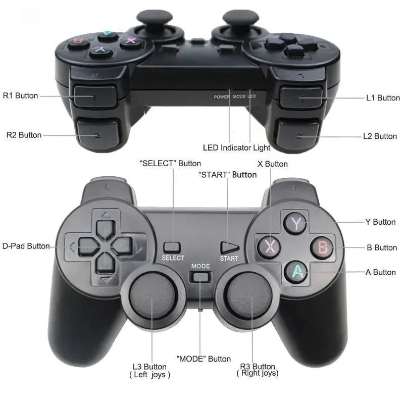 Controlador de Juegos Inalámbrico de 2.4GHz, 1PC/2PCS, Joystick USB para PC, Android TV, Teléfono, Consola de Juegos