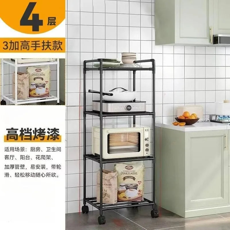 Carrito organizador giratorio multiusos para cocina, baño y dormitorio