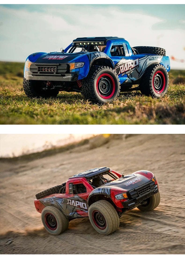 Coche RC Desierto Q130 1/14 4WD Alta Velocidad