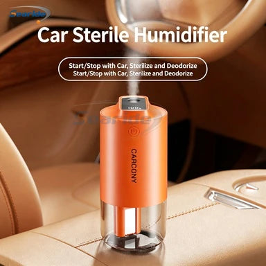 Humidificador purificador de aire para coche con difusor de aromas inalámbrico