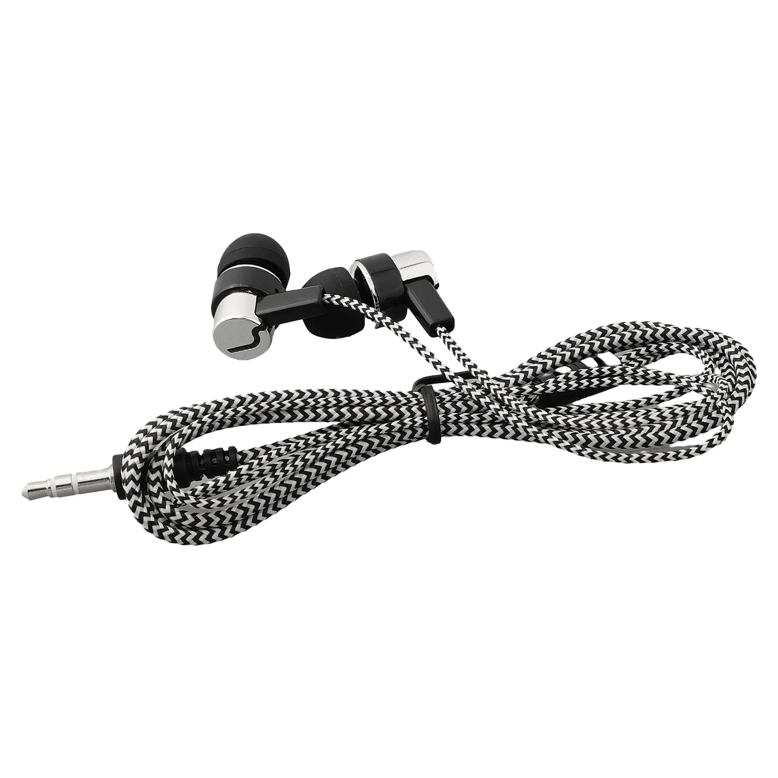 Experimente graves potentes con auriculares internos con cable, auriculares estéreo de 3,5 mm para dispositivos móviles, diseño con aislamiento de ruido