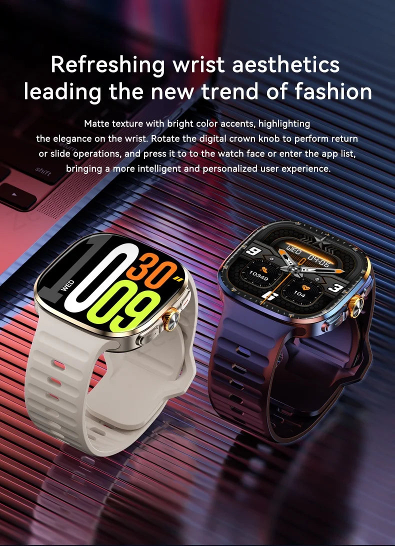 Reloj inteligente M99 Original con pantalla Amoled de 2,4 pulgadas, tarjeta Sim 4G/5G, GPS, WIFI 190 °   Reloj inteligente Android 10.0 con juego de cámara giratoria