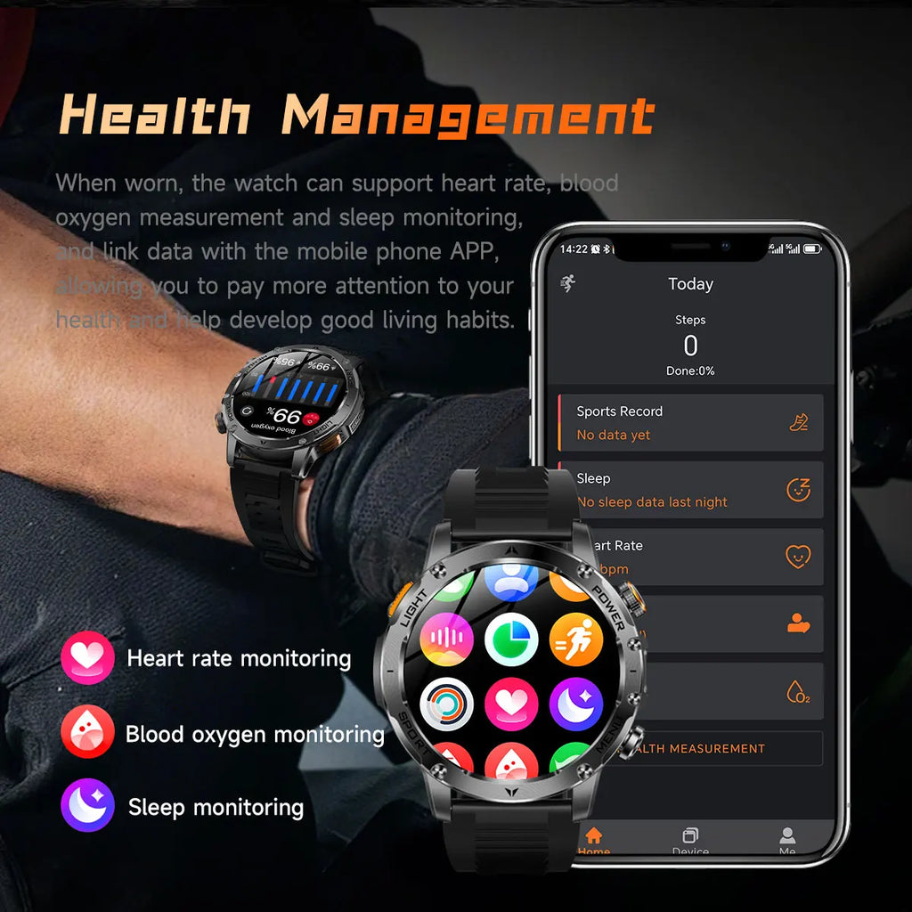 Reloj Inteligente T-REX3 con GPS y Batería 1000mAh