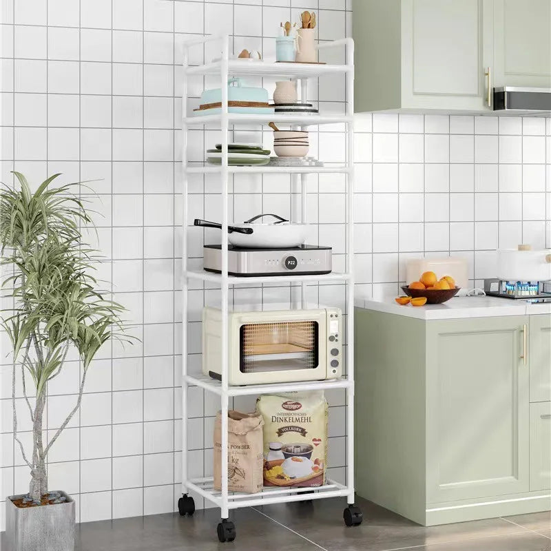 Carrito de almacenamiento multinivel para cocina y baño