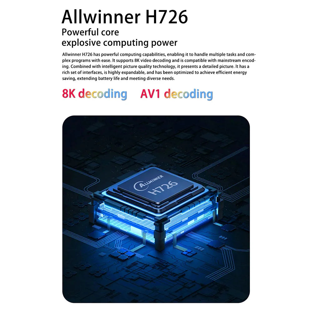 Proyector Inteligente Velec TP360 Android 14, 450 ANSI, 720P, Decodificación de Video 8K, Enfoque Automático, Proyector Portátil para Cine en Casa y Exteriores