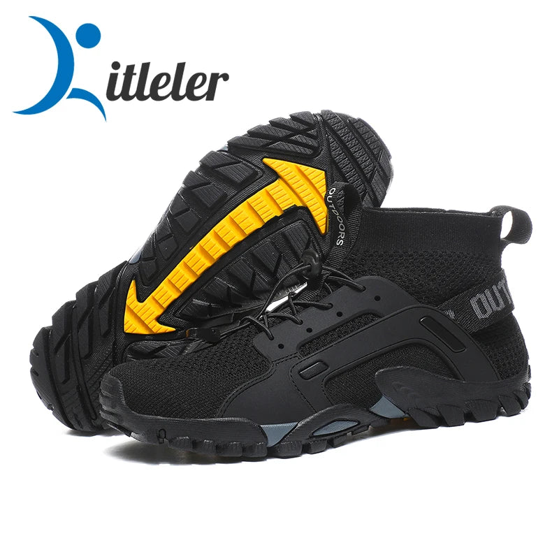 Zapatillas Acuáticas para Hombre - Secado Rápido Antideslizantes Senderismo
