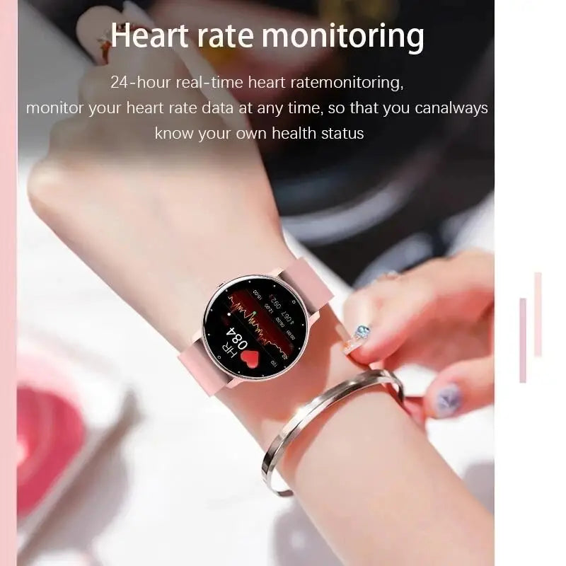 LIGE Reloj Inteligente Mujer Clima Bluetooth