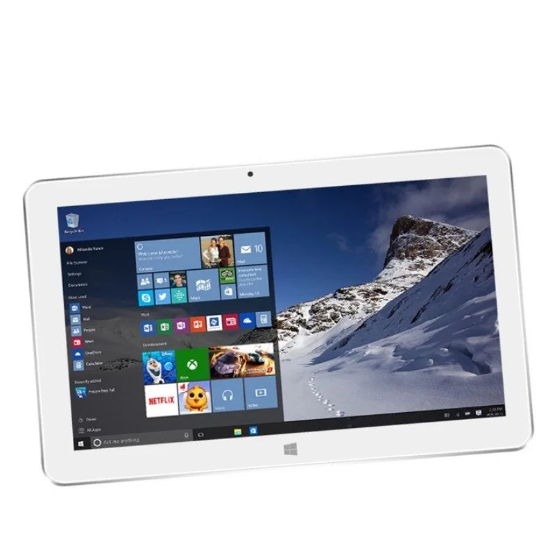 El más nuevo juego Play 10,6 "Windows 10 Tablet PC 4G RAM 128GB ROM 64 bits Intel Core m3-7Y30 Quad Core cámara Dual 1920x1080 IPS