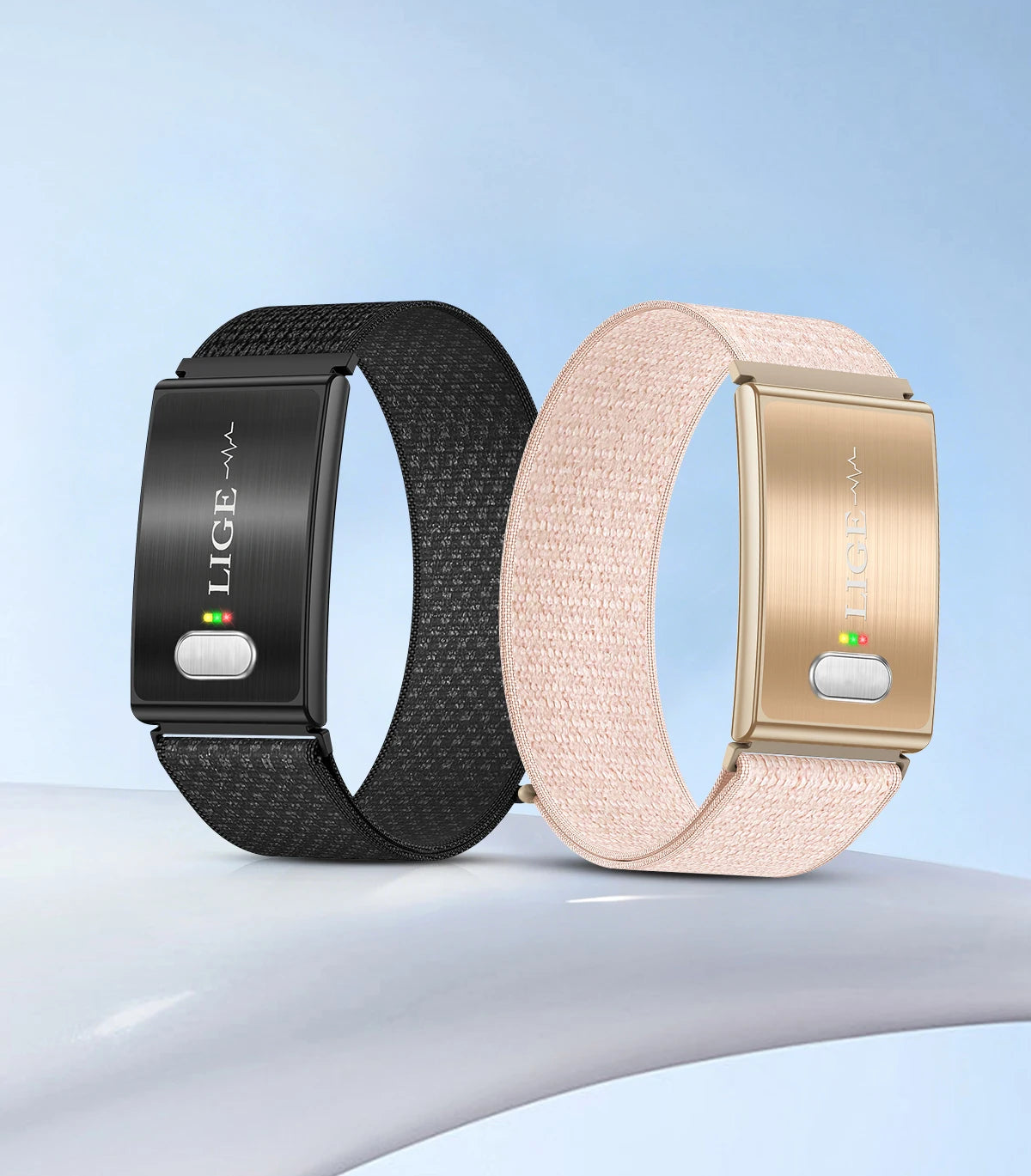LIGE Pulsera Inteligente ECG+PPG HRV Enfermería