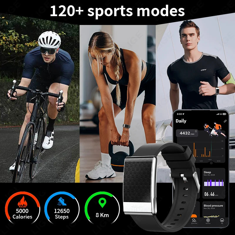 Pulsera Inteligente con ECG Monitor de Salud 2026
