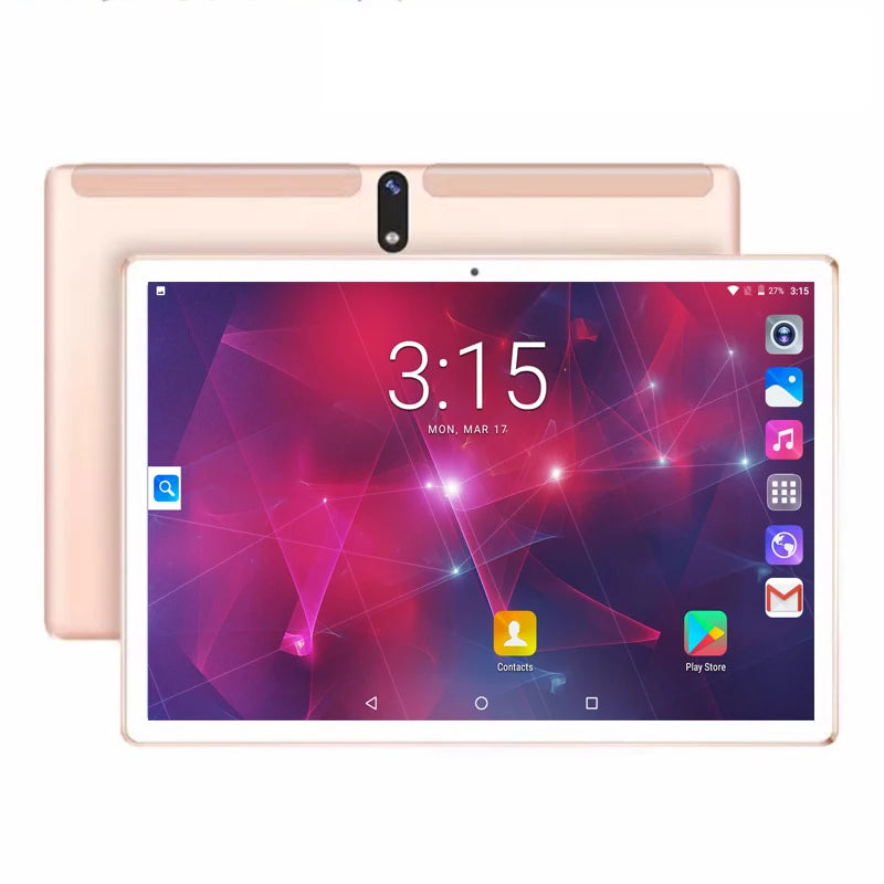 Tablet PC Android 9.0 de 10.1 Pulgadas en Oferta, CPU MTK9863 de Cuatro Núcleos, 2GB/3GB de RAM, 32GB de ROM, Cámara Dual, Pantalla IPS de 1280*800, Tipo-C, 5000mAh