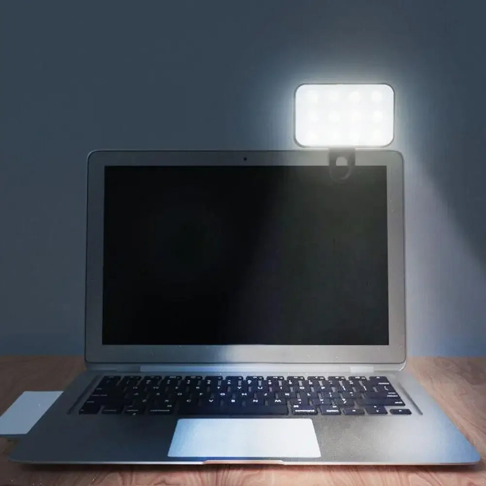 Mini Luz LED para Selfie Portátil con Clip