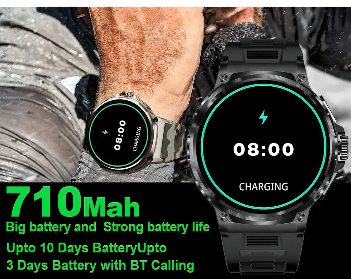 Reloj Inteligente Deportivo AMOLED 1.85 GPS