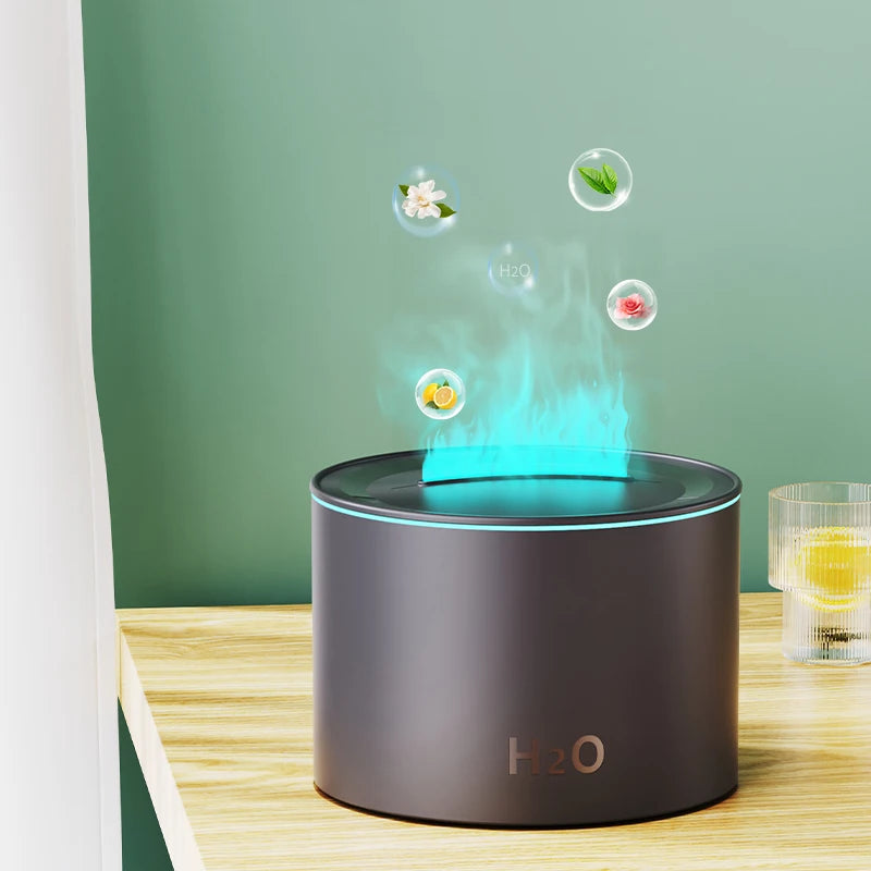 Humidificador Llama Simulada Compacto