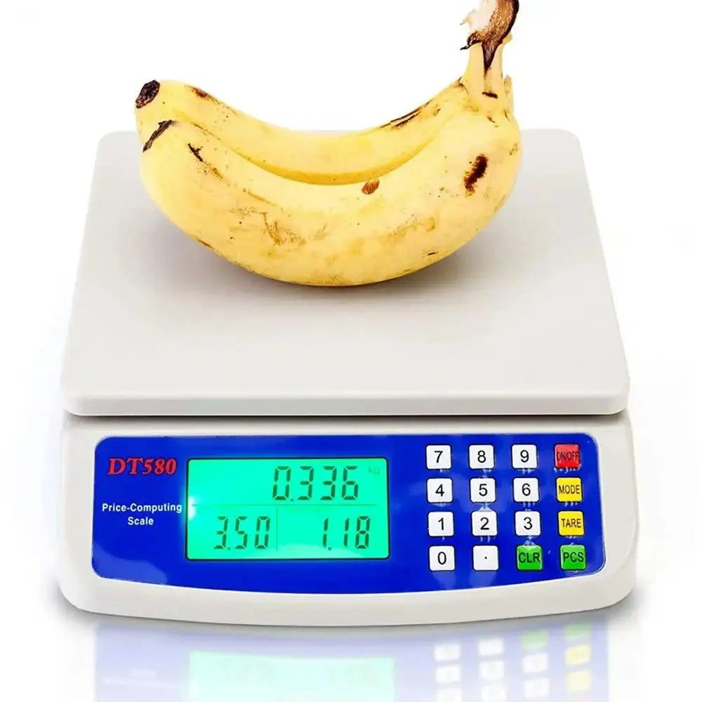 Báscula Digital de Cocina 30KG Alta Precisión Pantalla LCD