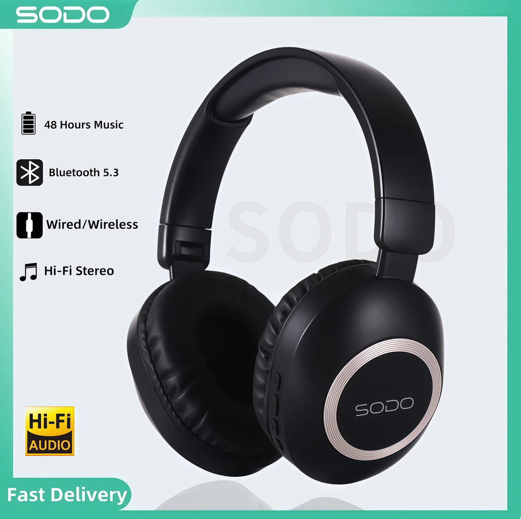 SODO 1104 Auriculares Bluetooth 5.3 HiFi 48h