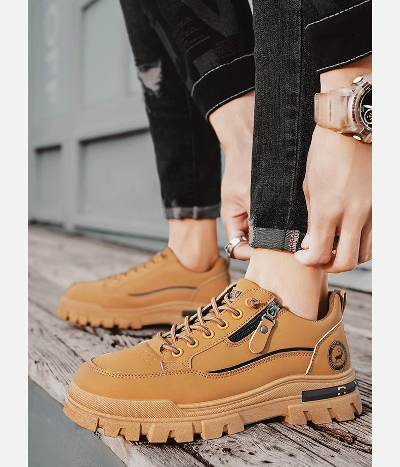 Zapatillas Deportivas Urbanas para Hombre con Suela Gruesa