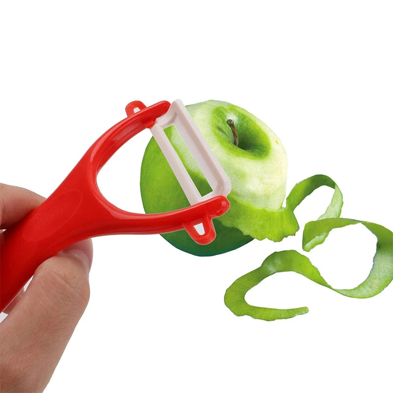 LMETJMA Pelador de Cerámica para Frutas y Verduras