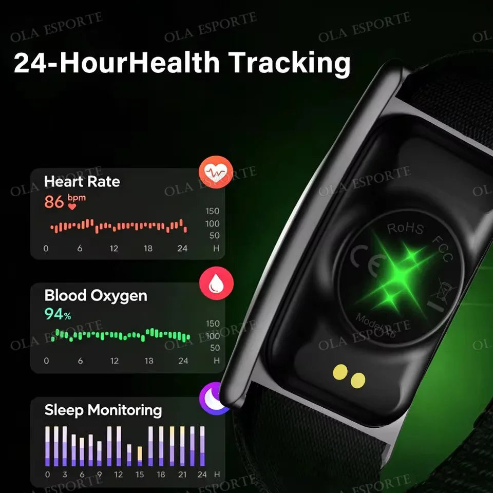 Reloj Inteligente sin Pantalla Oxígeno 24H