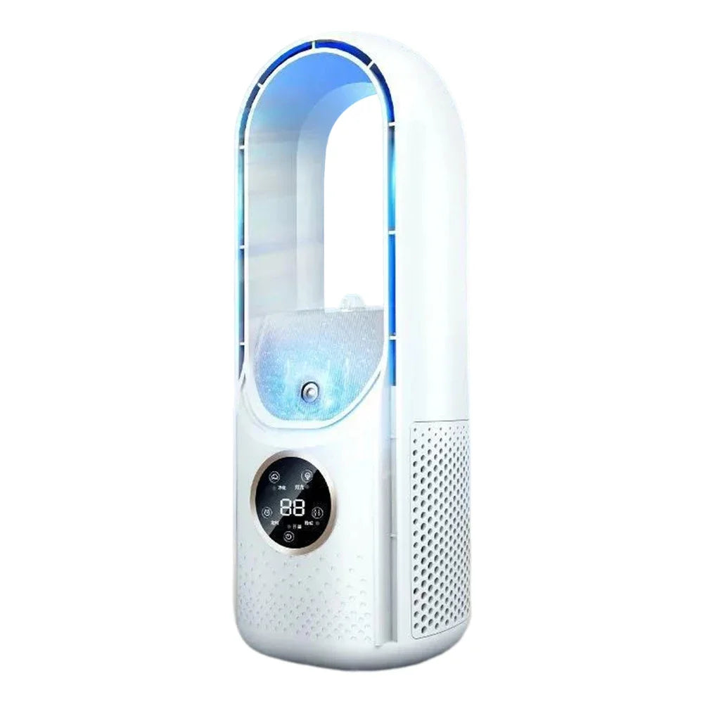 Enfriador de Aire USB Sin Aspas con 6 Velocidades y Temporizador