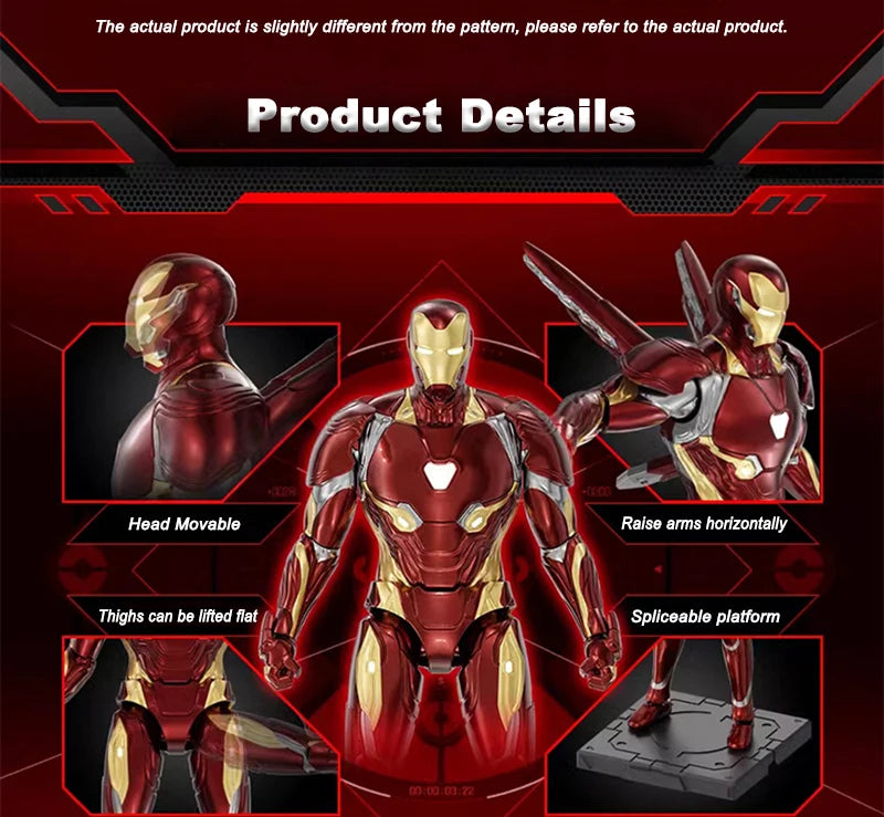 Figuras originales de Fondjoy Marve, Hulk, Thanos, Capitán América, Spider-Man, Thor, Iron Man, juguetes geniales para niños, modelos personalizados, muñecas, regalos para niños