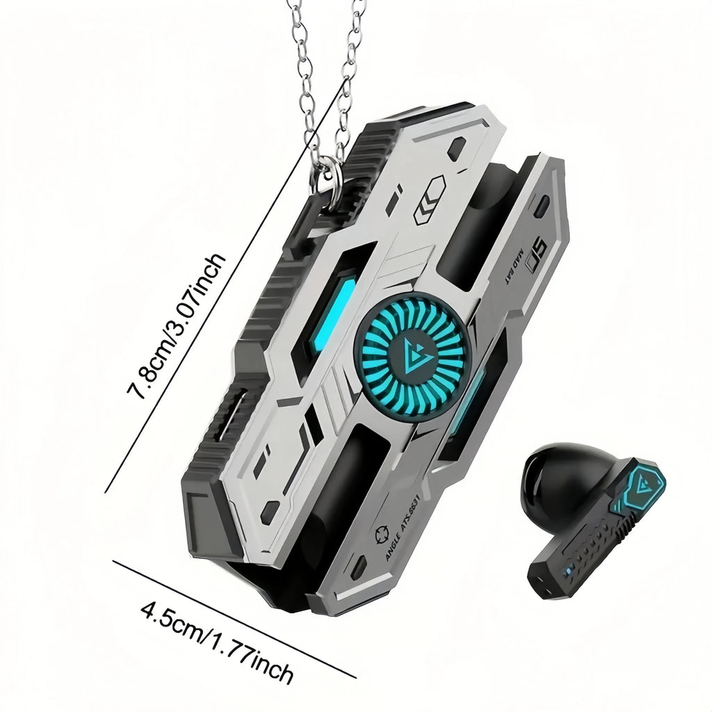 Auriculares inalámbricos Bluetooth 5,3, auriculares de baja latencia, llamadas HD, modo dual para juegos