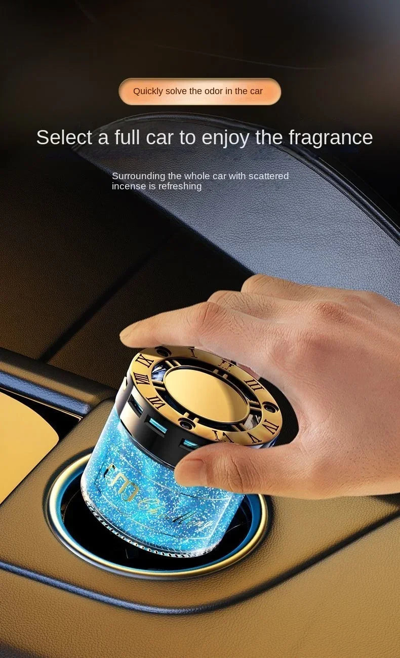 Crema aromática sólida montada en el coche con una fragancia ligera y duradera, así como fragancia floral Osmanthus para Interior De