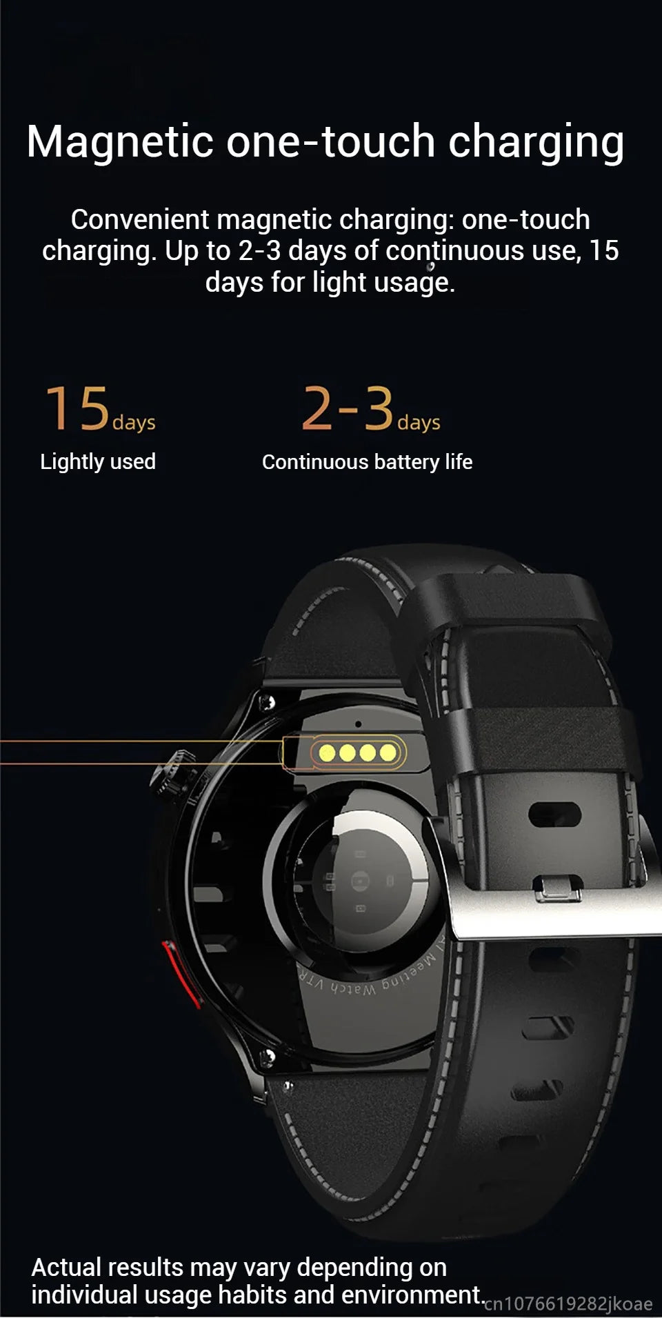 Reloj Inteligente Philips IA Grabación y Traducción
