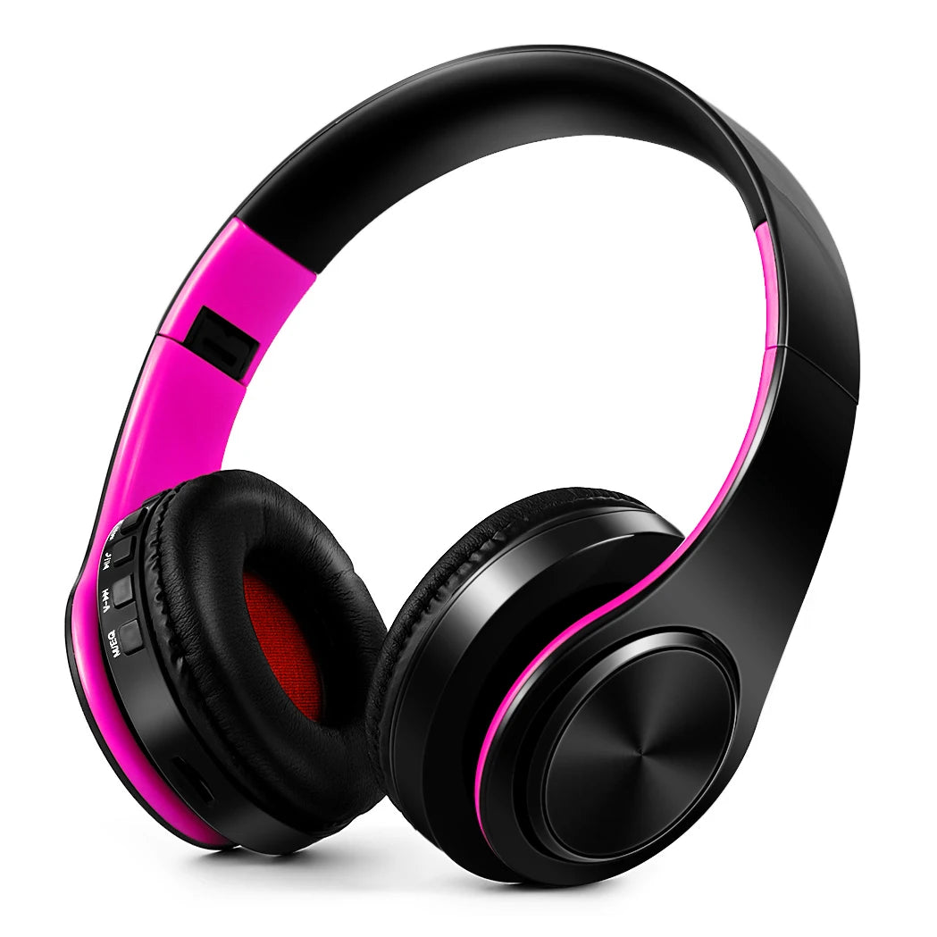 Auriculares Bluetooth 5.3 Inalámbricos con Micrófono y Radio FM