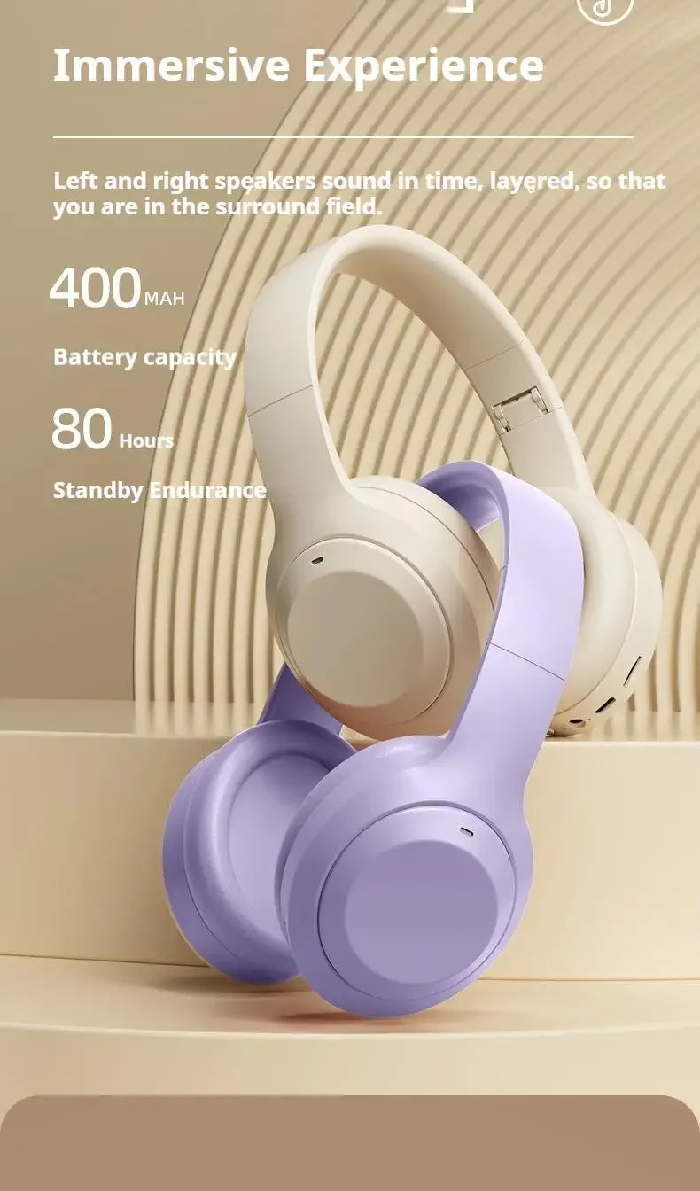 M5 Auriculares Over-Ear HiFi Bluetooth 5.3 Gaming