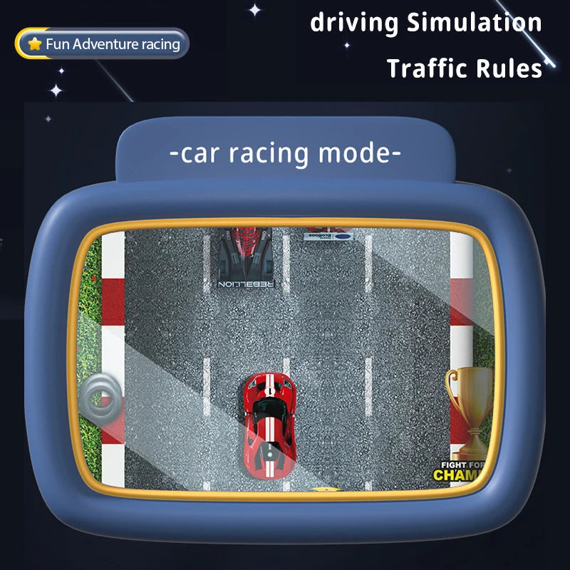 Volante Interactivo de Carreras para Niños con Sonidos