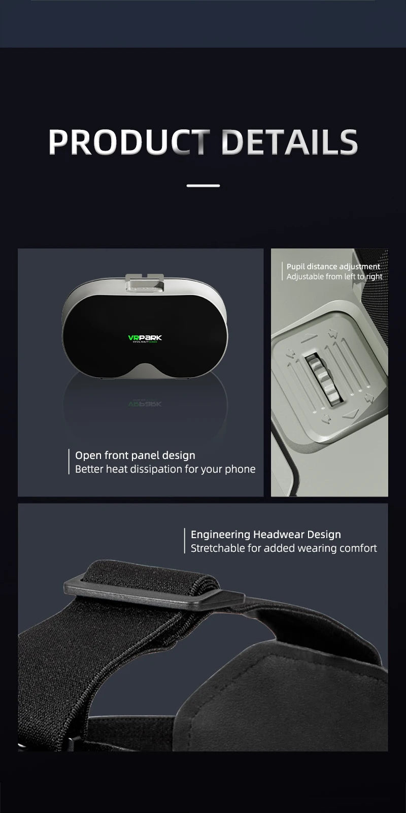 Gafas de Realidad Virtual 3D VR, Auriculares para Smartphone, Casco, Lentes para Teléfono Móvil, Dispositivo con Controlador para Videojuegos
