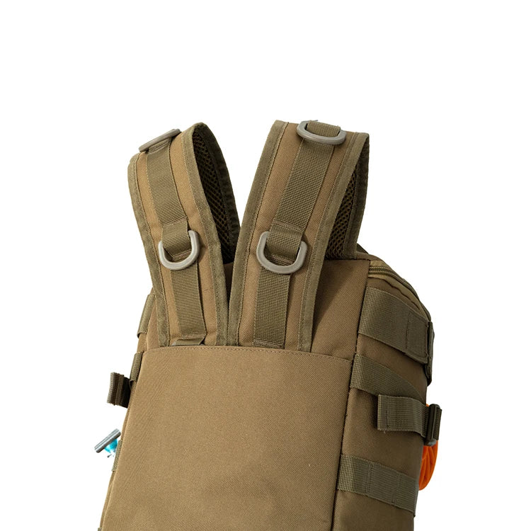 Mochila de pesca súper grande de 42L con asiento de poste |   correa de hombro acolchada |   camping, senderismo, almacenamiento de aparejos de pesca, entusiastas al aire libre